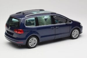 Volkswagen Sharan 7N Shadow Blå Metallic Minichamps 1:18 110051100 Metal — billede 3 af 8