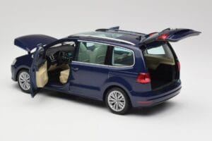 Volkswagen Sharan 7N Shadow Blå Metallic Minichamps 1:18 110051100 Metal — billede 5 af 8