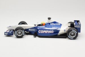 Williams FW23 BMW #5 R. Schumacher Practice San Marino GP 2001 Minichamps 1:18 80430146710 Metal — billede 3 af 6