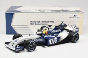 Williams FW26 BMW #4 R. Schumacher F1 2004 Minichamps 1:18 80430309495 Metal — billede 6 af 6