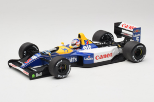 Williams FW14B Renault #5 N. Mansell Canon Williams Team F1 World Champion 1992 Minichamps 1:18 186920005 Metal — billede 2 af 9