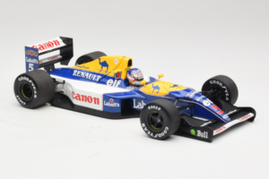 Williams FW14B Renault #5 N. Mansell Canon Williams Team F1 World Champion 1992 Minichamps 1:18 186920005 Metal — billede 6 af 9