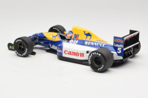Williams FW14B Renault #5 N. Mansell Canon Williams Team F1 World Champion 1992 Minichamps 1:18 186920005 Metal — billede 7 af 9