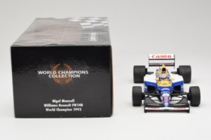 Williams FW14B Renault #5 N. Mansell Canon Williams Team F1 World Champion 1992 Minichamps 1:18 186920005 Metal — billede 8 af 9