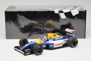 Williams FW14B Renault #5 N. Mansell Canon Williams Team F1 World Champion 1992 Minichamps 1:18 186920005 Metal — billede 9 af 9