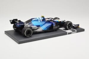 Williams Racing Mercedes FW43B #6 N. Latifi Saudi Arabian GP 2021 Minichamps 1:18 117212206 Metal — billede 3 af 6