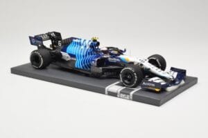 Williams Racing Mercedes FW43B #6 N. Latifi Saudi Arabian GP 2021 Minichamps 1:18 117212206 Metal — billede 4 af 6