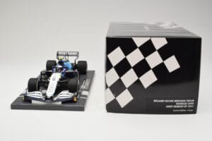 Williams Racing Mercedes FW43B #6 N. Latifi Saudi Arabian GP 2021 Minichamps 1:18 117212206 Metal — billede 6 af 6
