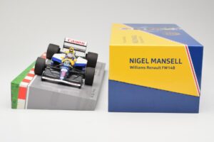 Williams Renault FW14B #5 N. Mansell F1 World Champion 1992 Collectors Box Minichamps 1:18 113920005 Metal — billede 6 af 6