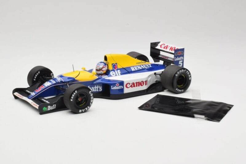 Williams Renault FW14B #5 N. Mansell F1 World Champion 1992 Minichamps 1:18 110920005 Metal