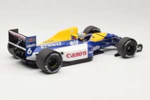 Williams Renault FW14B #6 R. Patrese 1992 Minichamps 1:18 110920006 Metal — billede 3 af 8