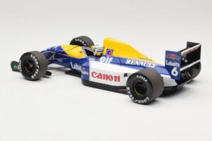 Williams Renault FW14B #6 R. Patrese 1992 Minichamps 1:18 110920006 Metal — billede 7 af 8