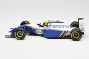 Williams FW16 Renault #2 A. Senna San Marino GP 1994 Minichamps 1:18 540941832 Metal — billede 4 af 7