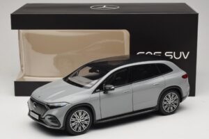 Mercedes EQS SUV X296 Manufaktur Alpine Grey NZG 1:18 B66960591 Metal — billede 8 af 8