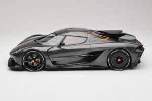Koenigsegg Jesko Absolut 0-400-0 km/h Rekord Graphite Grey GT Spirit 1:12 GT575 Resin — billede 3 af 6