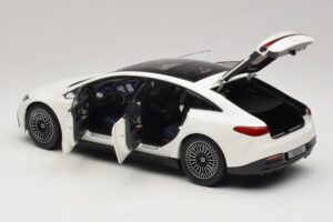 Mercedes EQS V297 Manufaktur Opalite White NZG 1:18 B66961049 Metal — billede 5 af 8