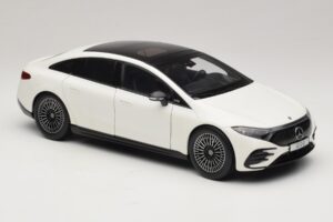 Mercedes EQS V297 Manufaktur Opalite White NZG 1:18 B66961049 Metal — billede 6 af 8