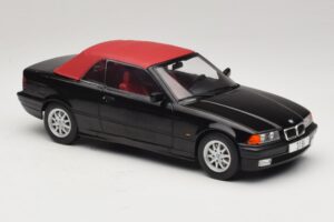 BMW 3 Series E36 Cabriolet Sort MCG 1:18 MCG18318 Metal — billede 5 af 7