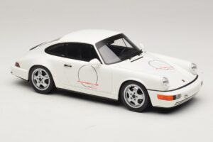 Porsche 911 964 Carrera Cup USA Edition Grand Prix White GT Spirit 1:18 GT995 Resin — billede 4 af 6
