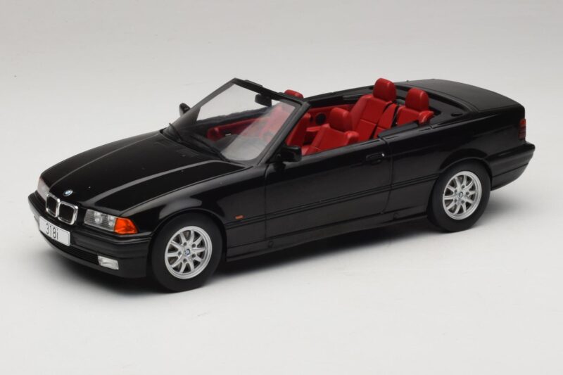 BMW 3 Series E36 Cabriolet Sort MCG 1:18 MCG18318 Metal