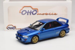 Subaru Impreza WRX STI GC8 Type R Version V Limited Sonic Blue Otto 1:18 OT1249 Resin — billede 6 af 6
