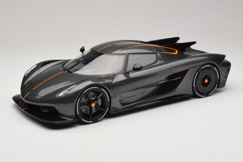 Koenigsegg Jesko Absolut 0-400-0 km/h Rekord Graphite Grey GT Spirit 1:12 GT575 Resin