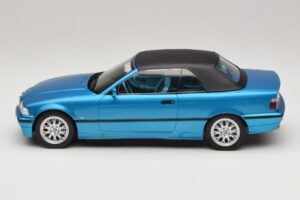 BMW 3 Series E36 Cabriolet Blå Metallic MCG 1:18 MCG18319 Metal — billede 4 af 7