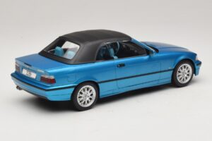 BMW 3 Series E36 Cabriolet Blå Metallic MCG 1:18 MCG18319 Metal — billede 3 af 7