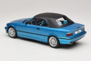 BMW 3 Series E36 Cabriolet Blå Metallic MCG 1:18 MCG18319 Metal — billede 6 af 7