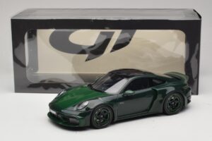 Porsche 911 992 Turbo S Brabus 900 Rocket R Mean Green GT Spirit 1:18 GT959 Resin — billede 6 af 6
