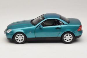 Mercedes SLK R170 Vivianite Green Norev 1:18 183021 Metal — billede 5 af 10