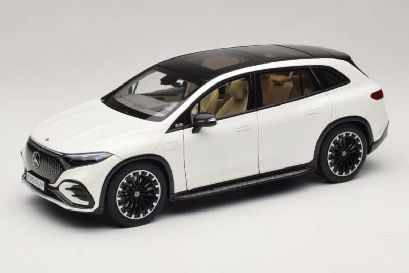 Mercedes EQS SUV X296 Manufaktur Diamond White NZG 1:18 B66960590 Metal