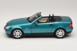 Mercedes SLK R170 Vivianite Green Norev 1:18 183021 Metal — billede 6 af 10