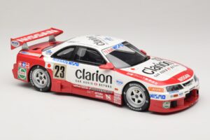 Nissan Skyline GT-R R33 LM GT1 #23 K. Hoshino / M. Hasemi / T. Suzuki Clarion Team NISMO 24 Hours of Le Mans 1996 Otto 1:18 O — billede 4 af 6