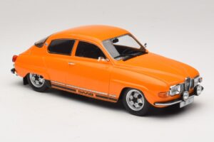 Saab 96 V4 Orange MCG 1:18 MCG18654 Metal — billede 4 af 6