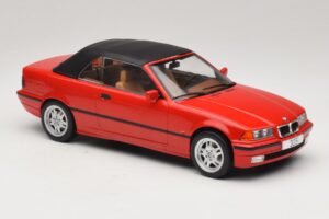 BMW 3 Series E36 Cabriolet Rød MCG 1:18 MCG18317 Metal — billede 5 af 7