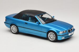 BMW 3 Series E36 Cabriolet Blå Metallic MCG 1:18 MCG18319 Metal — billede 5 af 7