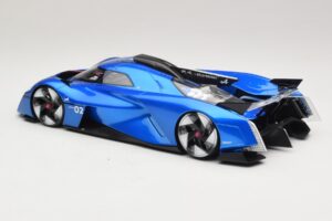 Alpine Alpenglow Hy6 Specular Blue Otto 1:18 OT1213 Resin — billede 5 af 6