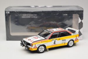 Audi Quattro A2 #4 W. Rohrl / C. Geistdorfer Rally Portugal 1984 Minichamps 1:18 153841104 Metal — billede 6 af 6