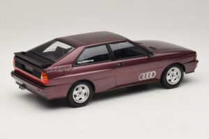 Audi Quattro Purple Metallic Minichamps 1:18 155016125 Metal — billede 2 af 6