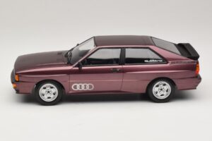 Audi Quattro Purple Metallic Minichamps 1:18 155016125 Metal — billede 3 af 6