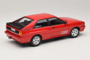 Audi Quattro Rød Forhandlerudgave Minichamps 1:18 A5-5893 Metal — billede 2 af 6