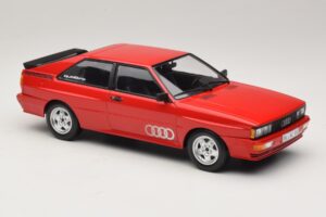 Audi Quattro Rød Forhandlerudgave Minichamps 1:18 A5-5893 Metal — billede 4 af 6