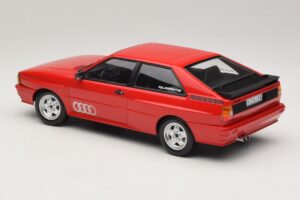 Audi Quattro Rød Forhandlerudgave Minichamps 1:18 A5-5893 Metal — billede 5 af 6