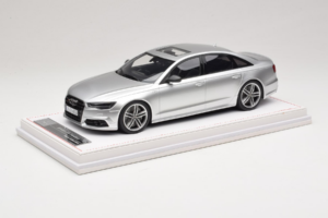 Audi S6 C7 Florett Silver Metallic IVY Merit 1:18 REMC038 Resin — billede 2 af 7