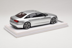 Audi S6 C7 Florett Silver Metallic IVY Merit 1:18 REMC038 Resin — billede 3 af 7