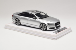 Audi S6 C7 Florett Silver Metallic IVY Merit 1:18 REMC038 Resin — billede 4 af 7