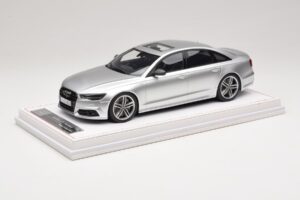 Audi S6 C7 Florett Silver Metallic IVY Merit 1:18 REMC038 Resin — billede 2 af 7