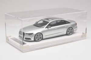 Audi S6 C7 Florett Silver Metallic IVY Merit 1:18 REMC038 Resin — billede 6 af 7