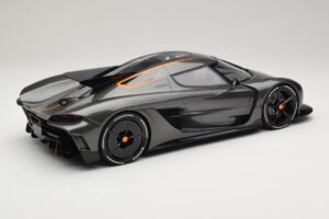 Koenigsegg Jesko Absolut 0-400-0 km/h Rekord Graphite Grey GT Spirit 1:12 GT575 Resin — billede 2 af 6
